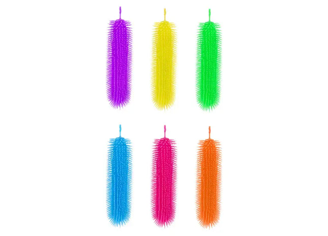 Fuzzy Worm Pack: 6 Count, Approximately 26cmL - SEO-Enhanced Listing for Maximum Exposure TK Gruppe® Grosshandel 