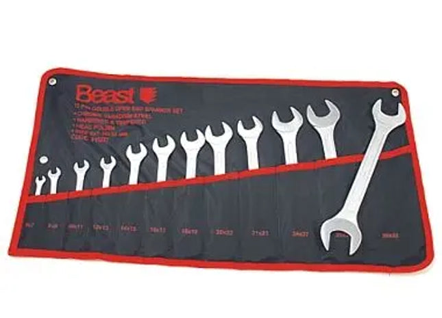 GABELSCHLUSSELSATZ : Hochwertiger Gabelschlüsselsatz: Umfangreiches Sortiment für präzise Schraubarbeiten in der Werkstatt und zu Hause TK Gruppe® Grosshandel 