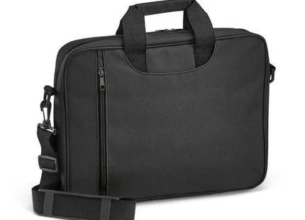 GARBI Laptop-Aktentasche bis 15,6'' aus 600D Polyester - Schwarz - Robust & Praktisch TK Gruppe® Grosshandel 