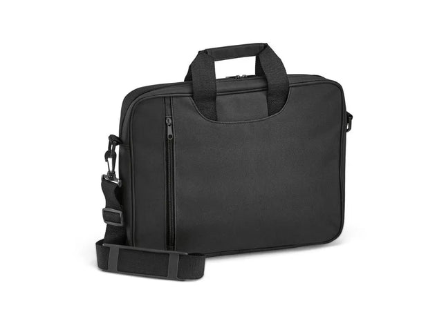 GARBI Laptop-Aktentasche bis 15,6'' aus 600D Polyester - Schwarz - Robust & Praktisch TK Gruppe® Grosshandel 