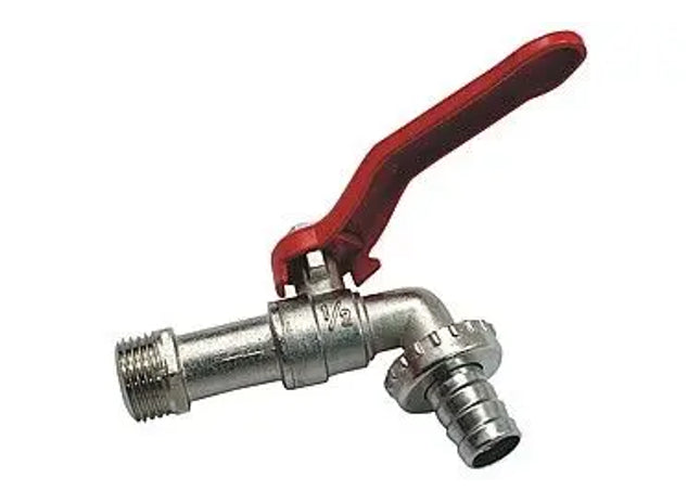 GARTENHAHN : Hochwertiger Gartenwasserhahn - Robuster Außenhahn für die Bewässerung im Garten TK Gruppe® Grosshandel 