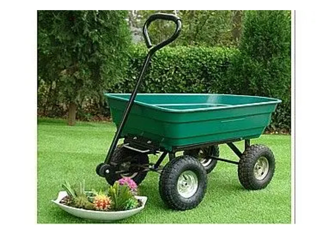 GARTENWAGEN: Premium Gartenkarre: Robuster Nutzwagen für mühelosen Transport und vielseitigen Einsatz im Garten TK Gruppe® Grosshandel 
