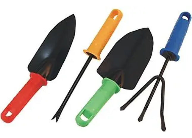 GARTENWERKZEUGSATZ : Hochwertiger Gartenwerkzeugsatz: Komplettes Gartengeräte-Set für Hobbygärtner TK Gruppe® Grosshandel 