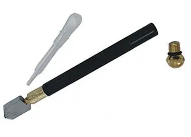 GLASSCHNEIDER: Hochwertiger Glas-Schneider | Professioneller Glasschneider | Präzises Glas-Schneidewerkzeug TK Gruppe® Grosshandel 