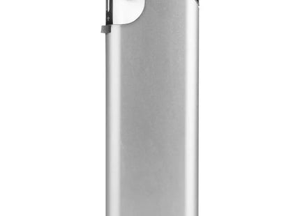 GO Slider Piezo Feuerzeug - Silber Metallic – Modern, zuverlässig, langlebig TK Gruppe® Grosshandel 