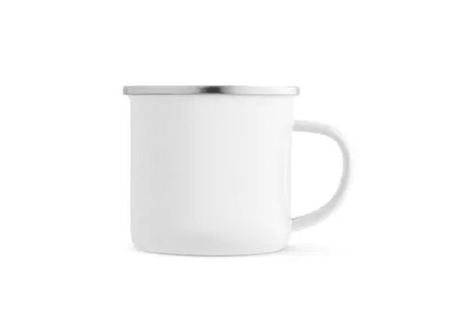 GOTZE SUB Emailletasse 350 ml - Weiß, Ideal für Sublimation & Personalisierung TK Gruppe® Grosshandel 