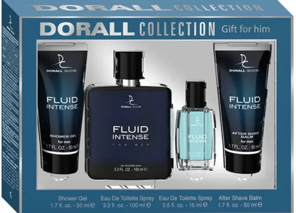GP Dorall Fluid Intense 4-Piece Men's Fragrance Set - Rich & Bold Scent Collection TK Gruppe® Grosshandel 