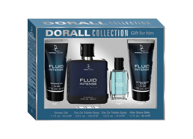 GP Dorall Fluid Intense 4-Piece Men's Fragrance Set - Rich & Bold Scent Collection TK Gruppe® Grosshandel 