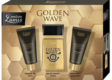 GP Golden Wave Herrenduft Set, 3 Teile, 100ml Eau de Toilette TK Gruppe® Grosshandel 