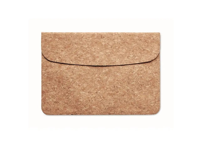 GRACE Laptop-Tasche aus Kork, Beige, Elegant & Schutz bietend TK Gruppe® Grosshandel 