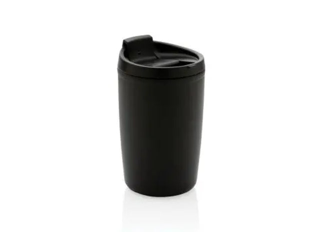 GRS Zertifizierter PP-Becher mit Flip-Deckel 400ml – Schwarz TK Gruppe® Grosshandel 