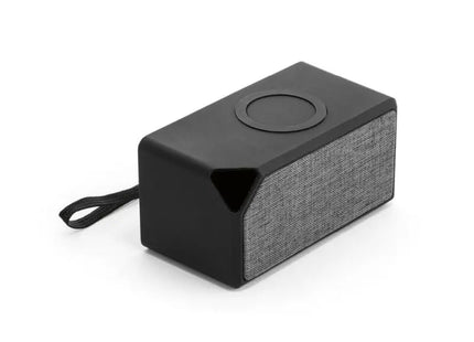 GRUBBS Mobiler ABS-Lautsprecher, kabelloses Laden, Schwarz – Modern & Praktisch TK Gruppe® Grosshandel 