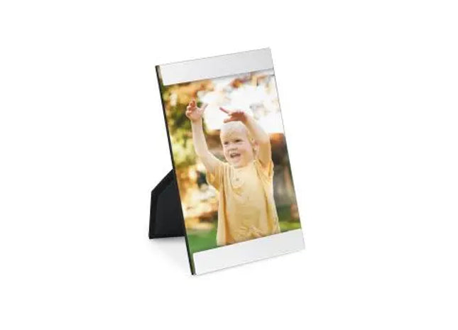 GUILLE Bilderrahmen in Satinsilber - Eleganter und Moderner Look TK Gruppe® Grosshandel 