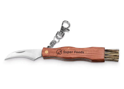 GUNTER Edelstahl Taschenmesser mit Holzgriff, Naturfinish TK Gruppe® Grosshandel 