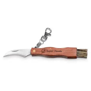 GUNTER Premium Taschenmesser, Edelstahlklinge mit Holzgriff - Naturfarben TK Gruppe® Grosshandel 