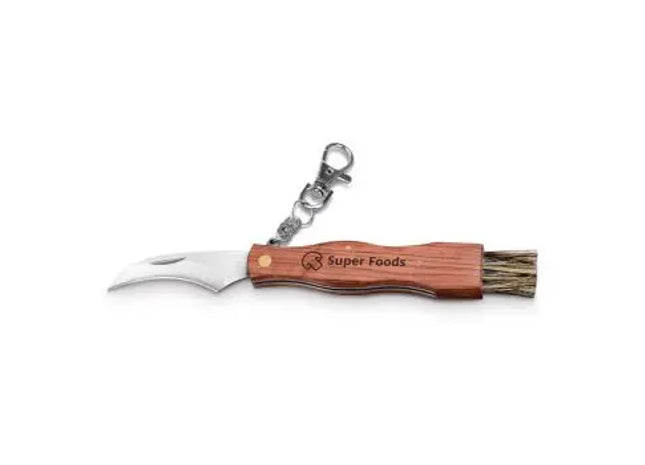 GUNTER Premium Taschenmesser, Edelstahlklinge mit Holzgriff - Naturfarben TK Gruppe® Grosshandel 