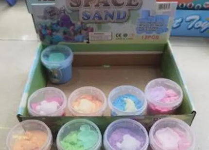 Galaktischer Spielsand, 6er-Set, 140g Dosen - Kreativer Formspaß TK Gruppe® Grosshandel 
