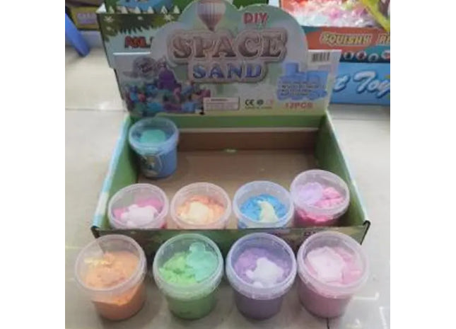 Galaktischer Spielsand, 6er-Set, 140g Dosen - Kreativer Formspaß TK Gruppe® Grosshandel 