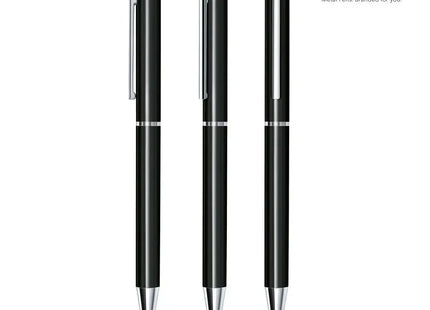 Galant Drehkugelschreiber - Schwarz Eleganter Stift für präzises und komfortables Schreiben TK Gruppe® Grosshandel 