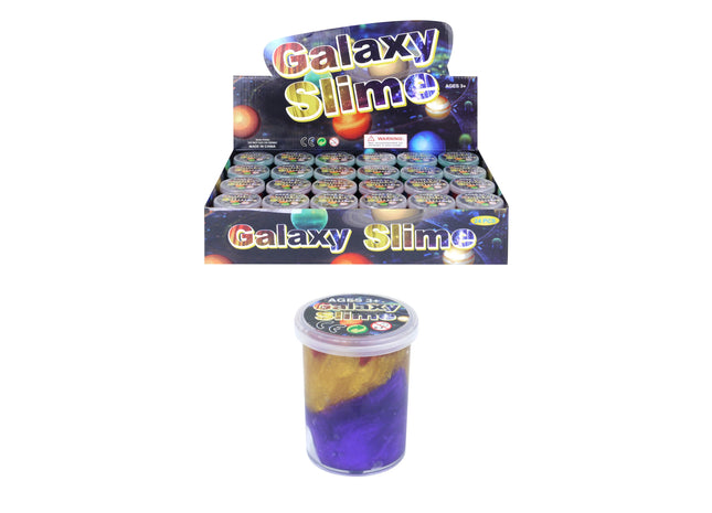 Galaxy Slime Large 58G – Cosmic Stretchy Slime, 6 cm x 4,8 cm, ideal für sensorisches Spielen TK Gruppe® Grosshandel 