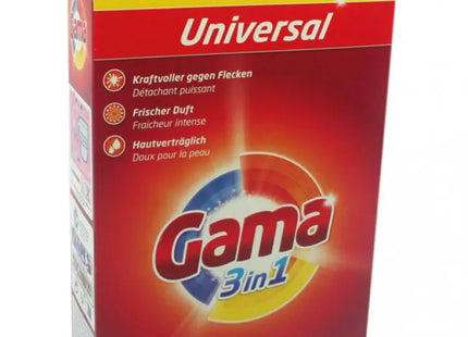Gama Universal-Waschmittel, 1,08kg Packung - 18 Waschladungen Vielseitiger Reiniger TK Gruppe® Grosshandel 