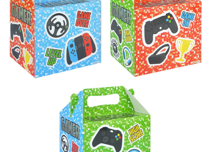 Gamer-Lunchbox, 14L x 9,5B x 12H cm, 3 Designs, robust & trendy für Gaming-Fans TK Gruppe® Grosshandel 