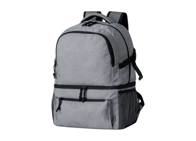 Gaslin RPET Cooler Backpack - Grau: Stilvoll, Praktisch, Nachhaltig - Kühlung für Unterwegs TK Gruppe® Grosshandel 