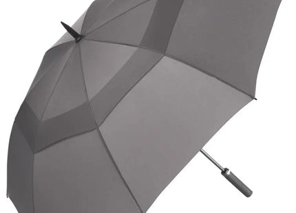 Automatik Golf-/Gästeschirm: Fibermatic XL Vent - Stabil & Stilvoll - Grau TK Gruppe® Grosshandel 