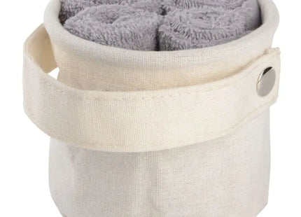 Gästetücher Set DRY OFF - Grau: Weich, Saugfähig, Luxuriös für Gäste & Bad TK Gruppe® Grosshandel 