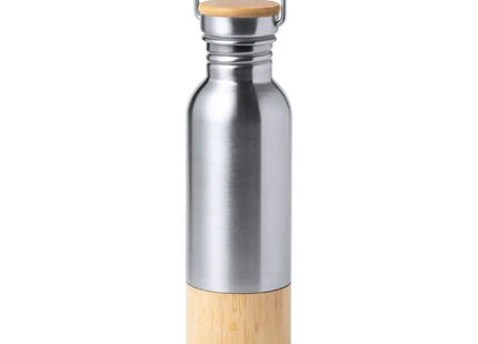 Gaucix Premium Edelstahl Wasserflasche, 750ml - Glänzend Silber TK Gruppe® Grosshandel 