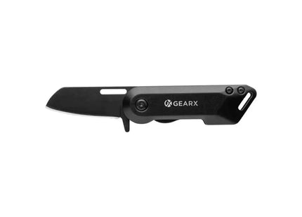 Gear X Faltbares Messer in Schwarz - Kompakt & Robust für Outdoor-Einsätze TK Gruppe® Grosshandel 