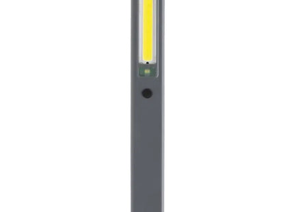 Gear X USB-aufladbare Inspektionsleuchte aus recyceltem RCS-Kunststoff - Grau, nachhaltig und leistungsstark TK Gruppe® Grosshandel 