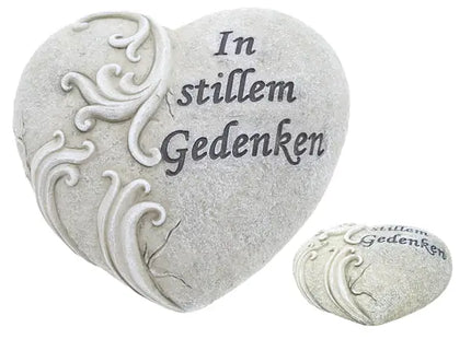 Gedenk-Herz mit Botschaft, Klein, Ca. 11cm TK Gruppe® Grosshandel 
