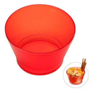 Gefrostete Snack- & Müslischale 600 ml in leuchtendem Rot TK Gruppe® Grosshandel 