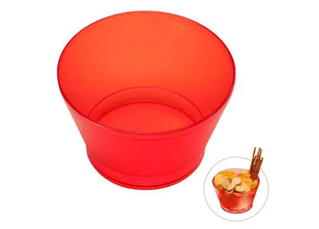 Gefrostete Snack- & Müslischale 600 ml in leuchtendem Rot TK Gruppe® Grosshandel 