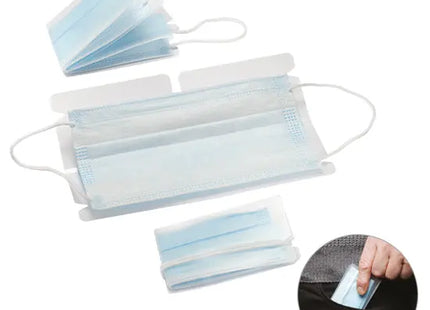 Gefrostetes Masken-Etui in Glasklar – Hygienisch & Stilvoll TK Gruppe® Grosshandel 