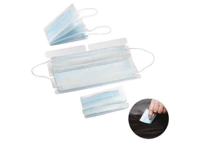 Gefrostetes Masken-Etui in Glasklar – Hygienisch & Stilvoll TK Gruppe® Grosshandel 