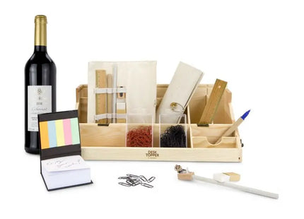 Gefüllte Office Box Geschenkset - Essentielles Bürozubehör stilvoll verpackt TK Gruppe® Grosshandel 