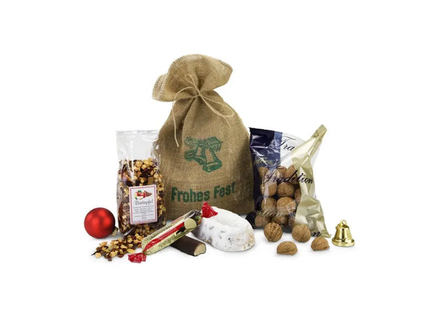 Gefüllter Festtagssack Geschenkset - Überraschungen für die Weihnachtszeit TK Gruppe® Grosshandel 