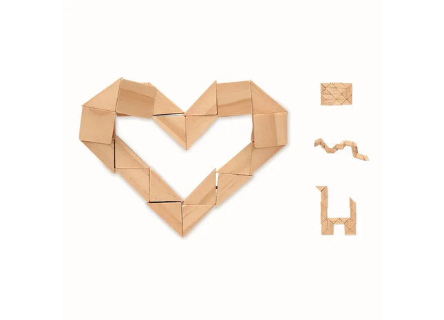 Holzpuzzle/Gehirnjogging STUKIE - Holz: Klassische Herausforderung für Denkvermögen und Feinmotorik TK Gruppe® Grosshandel 