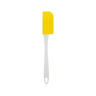 Kerman Backspachtel - Weiß/Gelb: Ergonomisch, hitzebeständig, langlebig, vielseitig, leicht zu reinigen TK Gruppe® Grosshandel 