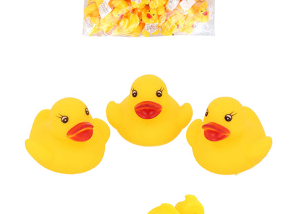Gelbe Gummiente, 5 cm - Klassisches Badespielzeug für Babys & Enkelkinder TK Gruppe® Grosshandel 