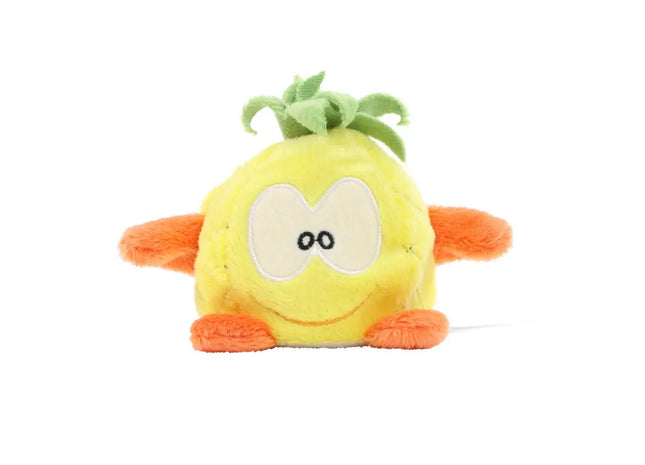 Gelbe MiniFeet Ananas: Fruchtige Hausschuhe für tropische Träume und bequeme Schritte daheim TK Gruppe® Grosshandel 