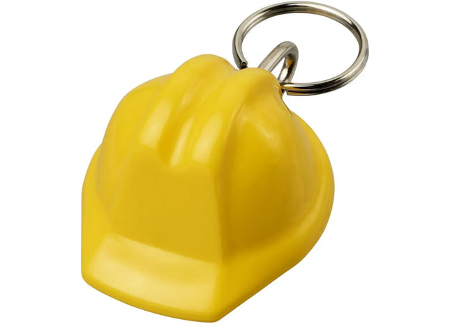Gelber Kolt Schutzhelm Schlüsselanhänger aus Recyclingmaterial – Umweltfreundlich & Praktisch TK Gruppe® Grosshandel 