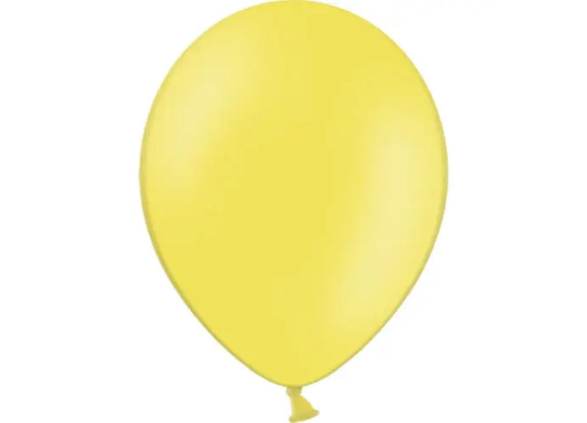 Gelber Luftballon mit individuellem Siebdruck: Perfekt für Feiern, Veranstaltungen und besondere Anlässe TK Gruppe® Grosshandel 