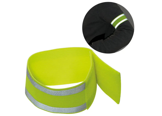 Gelbes Reflex-Armband Gent: Sichtbarkeit und Sicherheit für Jogger und Radfahrer TK Gruppe® Grosshandel 