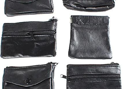 Leder Schlüsseletui/Geldbörse, 6-Fach, Bunte Auswahl, 11cm TK Gruppe® Grosshandel 