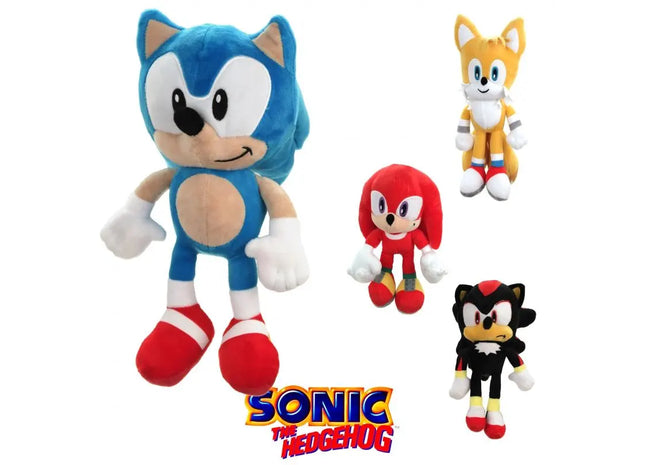 Gemischte Plüschfigur Sonic, 30 cm TK Gruppe® Grosshandel 