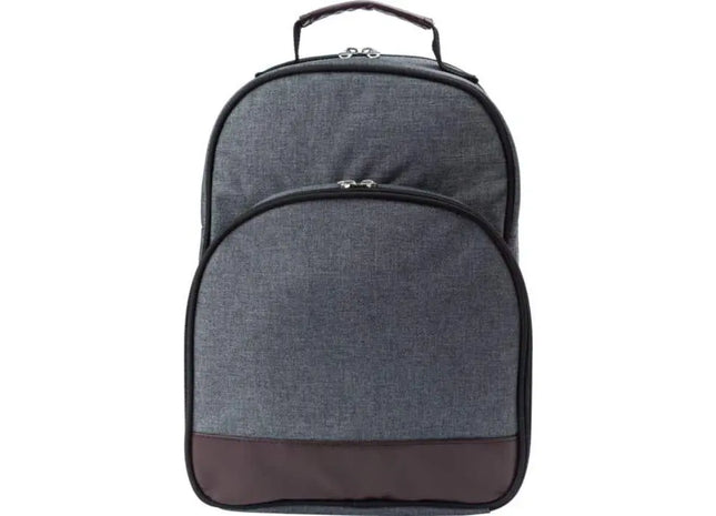 Genießen Sie unterwegs mit Stil: Jolie Polycanvas Picknick-Kühlrucksack für frische Speisen und Getränke TK Gruppe® Grosshandel 