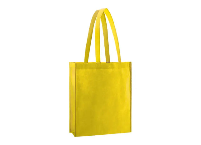 Geräumige Tasche aus PP - lange Tragegriffe - leuchtend gelb, perfekt für vielseitige Nutzung TK Gruppe® Grosshandel 